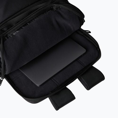 Zaino urbano da uomo The North Face Base Camp Voyager Travel 35 l nero/grigio asfalto