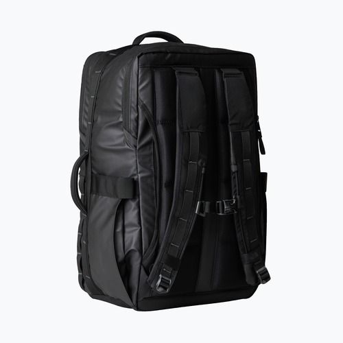 Zaino urbano da uomo The North Face Base Camp Voyager Travel 35 l nero/grigio asfalto