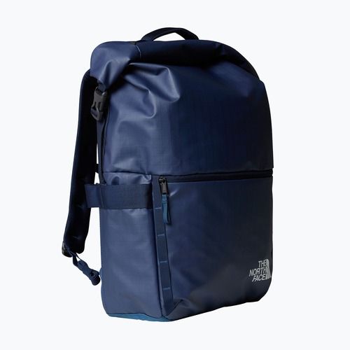 Zaino urbano da uomo The North Face Base Camp Voyager Rolltop 25 l shady blue/summit navy