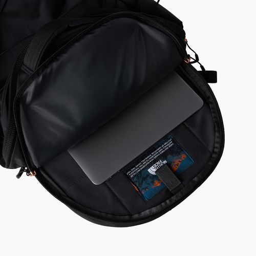 Zaino urbano da donna The North Face Borealis Luxe 27 l nero/corallo bruciato metallico
