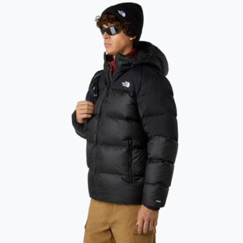 Piumino da uomo The North Face Diablo Down 2.0 Hoodie nero/nero/piuma riciclata