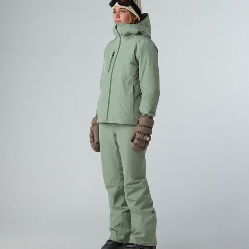Giacca da sci da donna The North Face Descendit slate moss