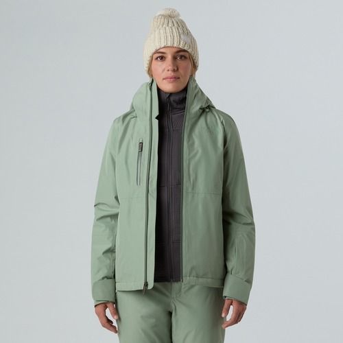 Giacca da sci da donna The North Face Descendit slate moss