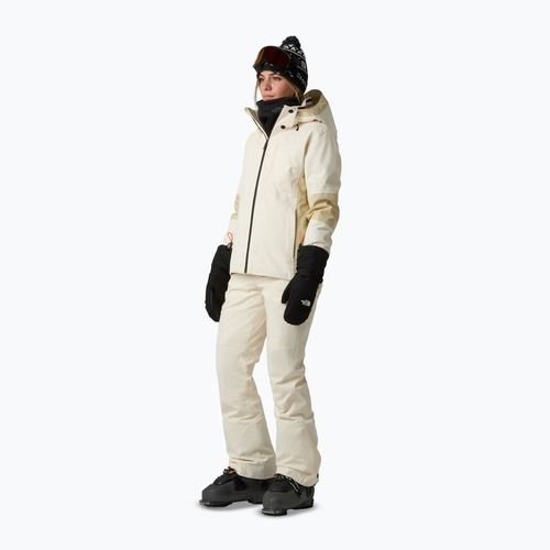 Giacca da sci da donna The North Face Lenado white dune/gravel