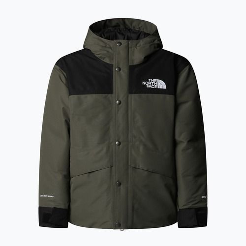 Giacca impermeabile per bambini The North Face Mountain Down new taupe green