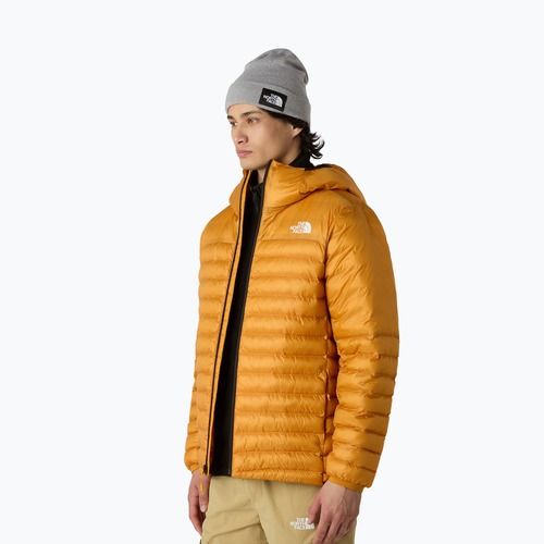 Giacca da uomo The North Face Terra Peak Hoodie giallo zafferano