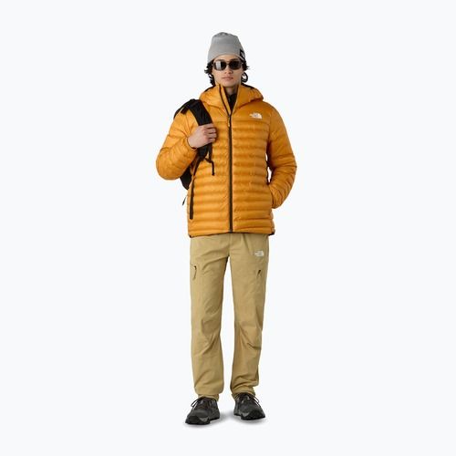 Giacca da uomo The North Face Terra Peak Hoodie giallo zafferano