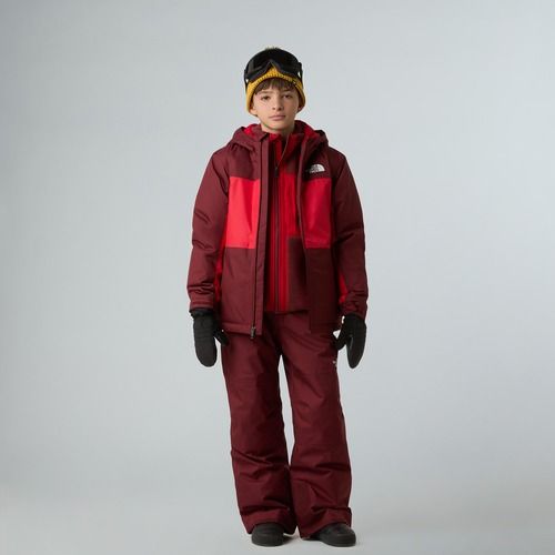 Giacca da sci per bambini The North Face Freedom Insulated sumac/rosso
