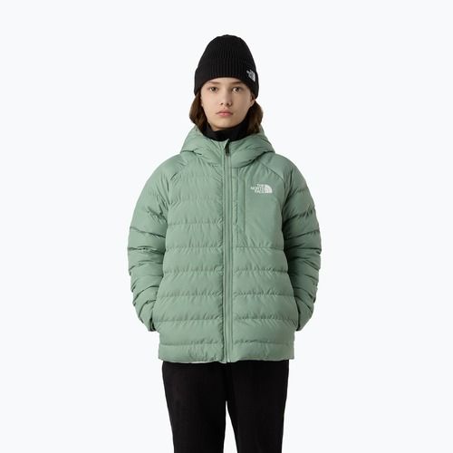 Giacca a piumino per bambini The North Face Reversible Perrito Hooded slate moss