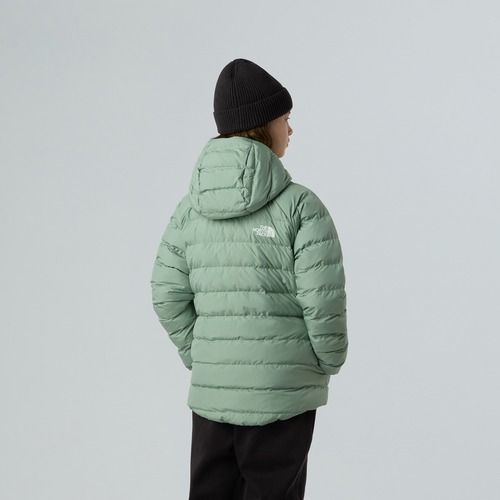 Giacca a piumino per bambini The North Face Reversible Perrito Hooded slate moss