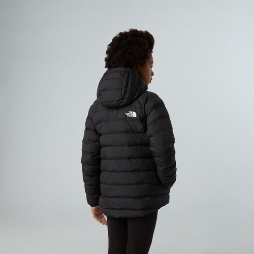 Giacca a piumino per bambini The North Face Reversible Perrito Hooded nero/perla fumé