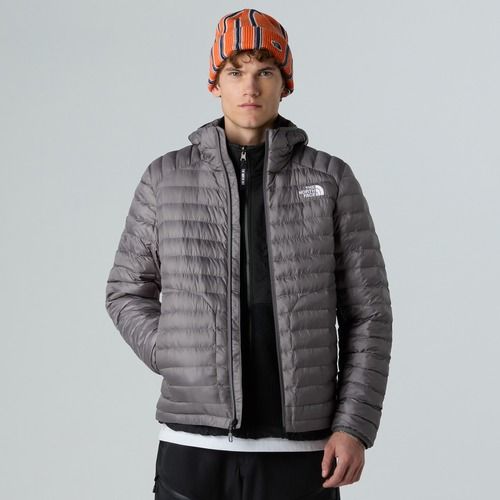 Giacca imbottita da uomo The North Face Huila Synthetic Hoodie smoked pearl