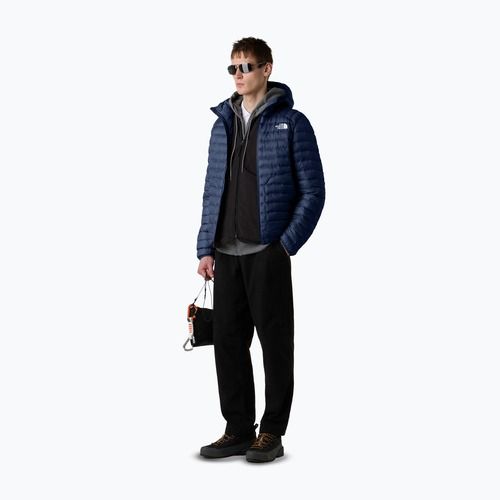 Giacca imbottita da uomo The North Face Huila Synthetic Hoodie summit navy