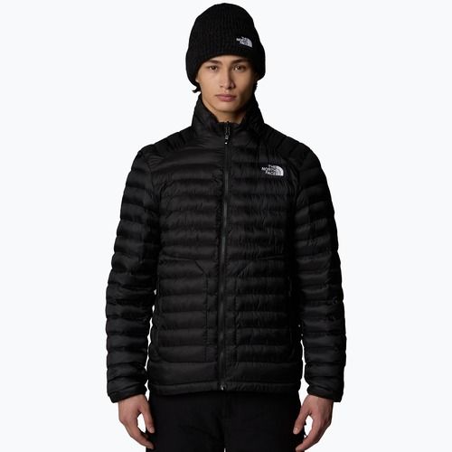 Giacca imbottita da uomo The North Face Huila Synthetic nero/grigio asfalto