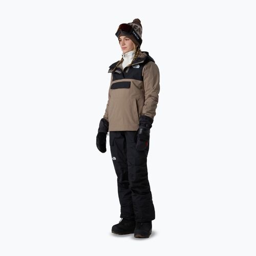 Giacca da sci da donna The North Face Driftview Anorak mocha brown/black