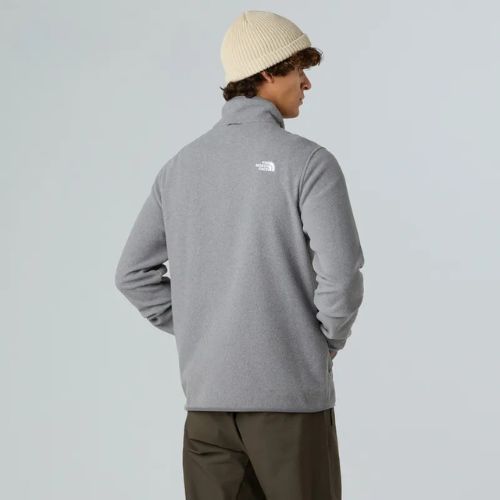 Felpa in pile da uomo The North Face Glacier Fleece mid grey heather