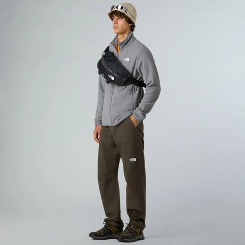 Felpa in pile da uomo The North Face Glacier Fleece mid grey heather