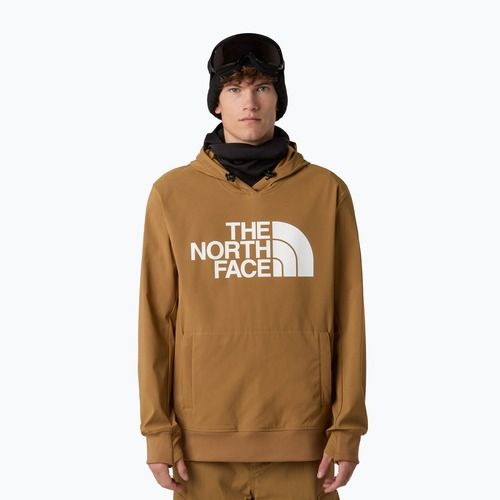 Felpa uomo The North Face Tekno Logo Hoodie utility brown