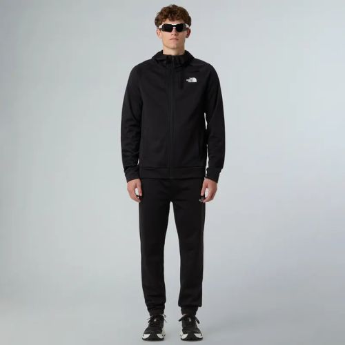 Felpa da uomo The North Face Reaxion 2.0 Hooded Full Zip nero heather
