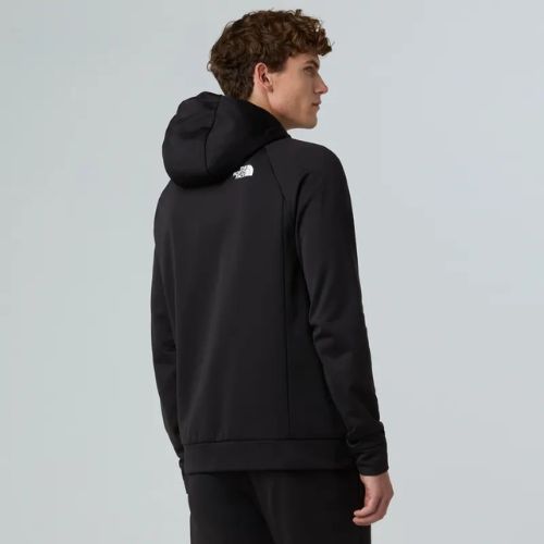 Felpa da uomo The North Face Reaxion 2.0 Hooded Full Zip nero heather