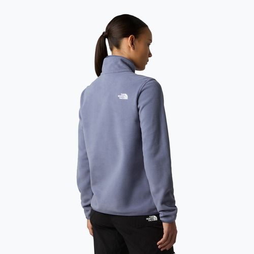 Felpa in pile da donna The North Face Glacier Fleece 1/4 Zip twilight galaxy