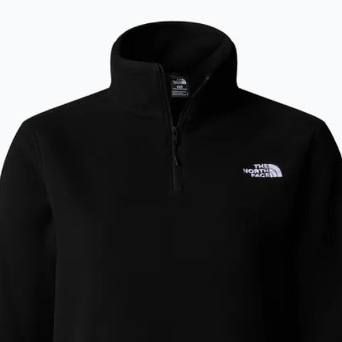 Felpa da donna in pile The North Face Glacier Fleece 1/4 Zip nero