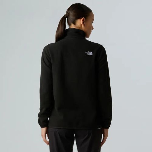 Felpa da donna in pile The North Face Glacier Fleece 1/4 Zip nero