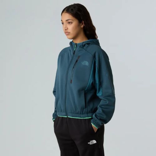 Felpa da donna The North Face Mountain Athletics Fleece Full Zip deep cypress/space