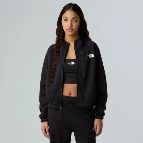 Felpa da donna The North Face Mountain Athletics Fleece Full Zip nero