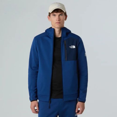 Felpa The North Face Mountain Athletics Fleece Full Zip da uomo, blu scuro/summit navy