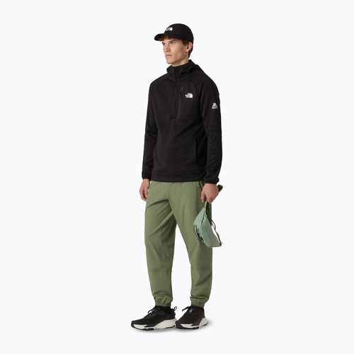 Felpa da uomo The North Face Mountain Athletics Fleece con cappuccio e zip 1/4 nera