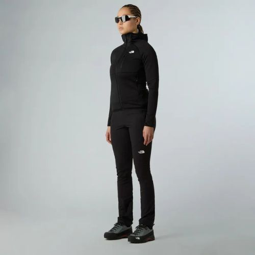 Felpa da donna The North Face Meteora Full Zip nera
