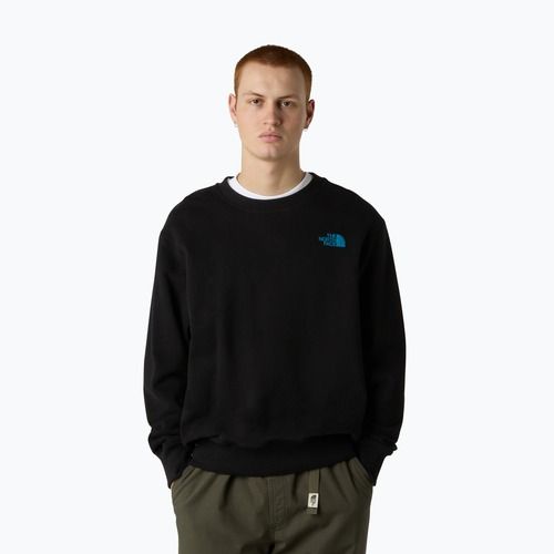 Felpa uomo The North Face NSE Slopes Relaxed Crew Graphite Black