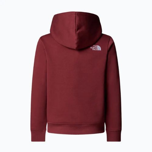 Felpa per bambini The North Face Teen Drew Peak Pullover Hoodie sumac