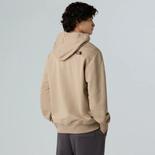 Felpa da uomo The North Face Flower Dome Relaxed con cappuccio GPH grigio fungo