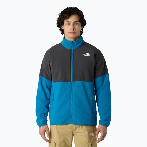 Felpa da uomo The North Face Glacier Heavyweight Full Zip dusk blue/asphalt grey