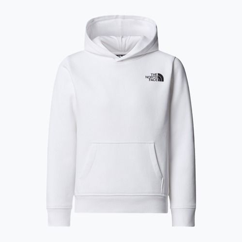 Felpa per bambini The North Face Teen Redbox Regular P/O bianco/nero