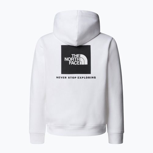 Felpa per bambini The North Face Teen Redbox Regular P/O bianco/nero