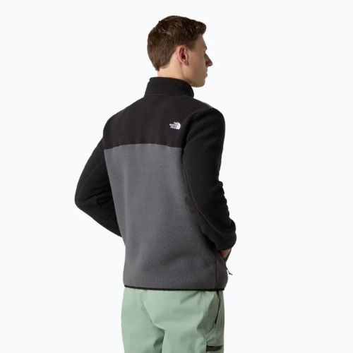 Felpa The North Face Yumiori Full Zip uomo grigio antracite/nero/grigio monumento