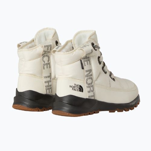 Stivali da neve donna The North Face Thermoball Lace Up Luxe Wp Gardenia White/Black