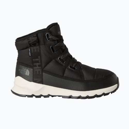 Stivali da neve da donna The North Face Thermoball Lace Up Luxe Wp black/asphalt grey