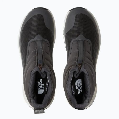 Scarponcini da donna The North Face Thermoball Progressive Zip II Wp grigio antracite/bianco cenere