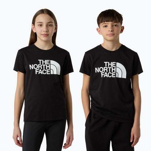 Maglietta The North Face Easy da bambino nera