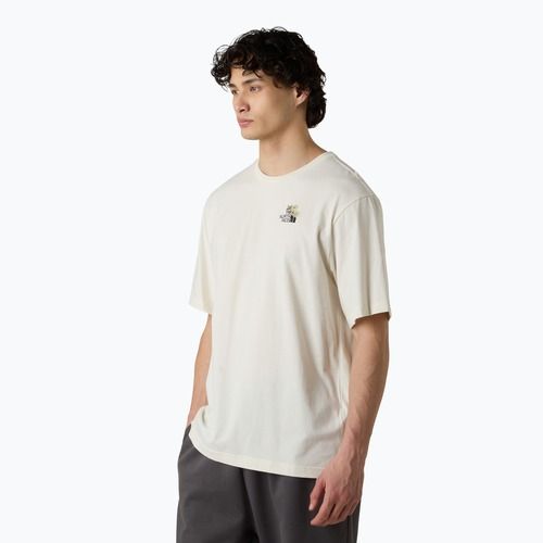 Maglietta da uomo The North Face Flower Dome Relaxed Graphic white dune