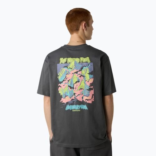 T-shirt oversize The North Face Expedition Celebration Uomo grigio antracite