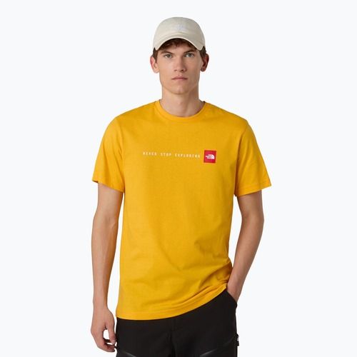 T-shirt uomo The North Face Never Stop Exploring Tee summit gold