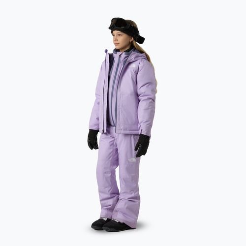 Pantaloni da sci per bambini The North Face Freedom Insulated lite lilac