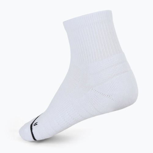 Calzini da uomo SKECHERS 1/2 Terry Qtr Crew 3 paia white traditional