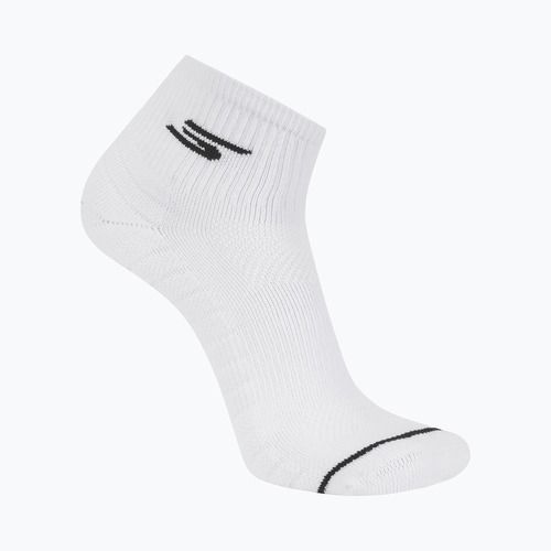 Calzini da uomo SKECHERS 1/2 Terry Qtr Crew 3 paia white traditional