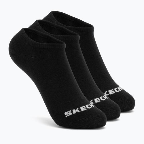 Calzini per bambini SKECHERS Non Terry No Show 3 paia black